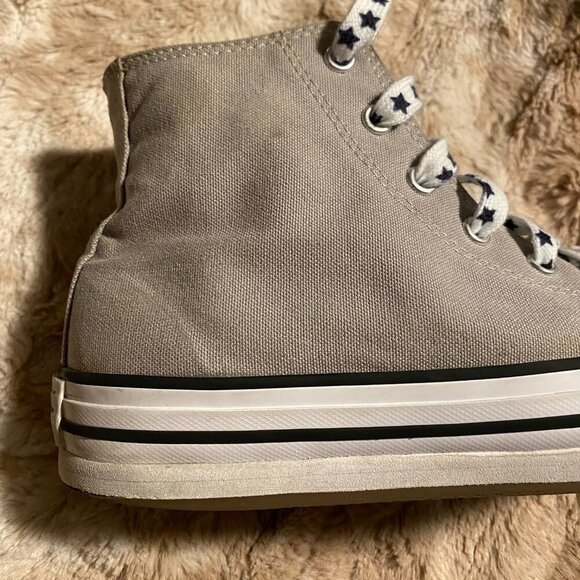 Converse All Star Chuck Taylor Grey High Tops Unisex US Mens 5 Womens 7 - Picture 12 of 13